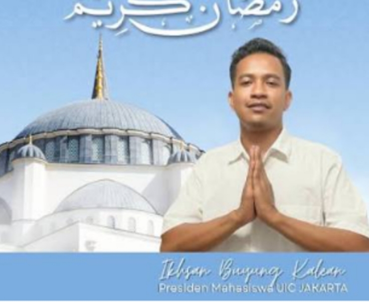 Ikhsan Buyung Presiden Mahasiswa UIC Jakarta